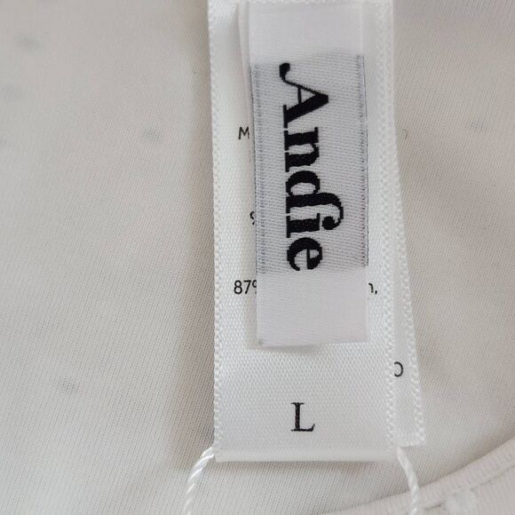 Andie Cream Swim Bottom NWT Large Cream Andie Swim Bikini Bottom Cream Swimwear - Picture 5 of 10